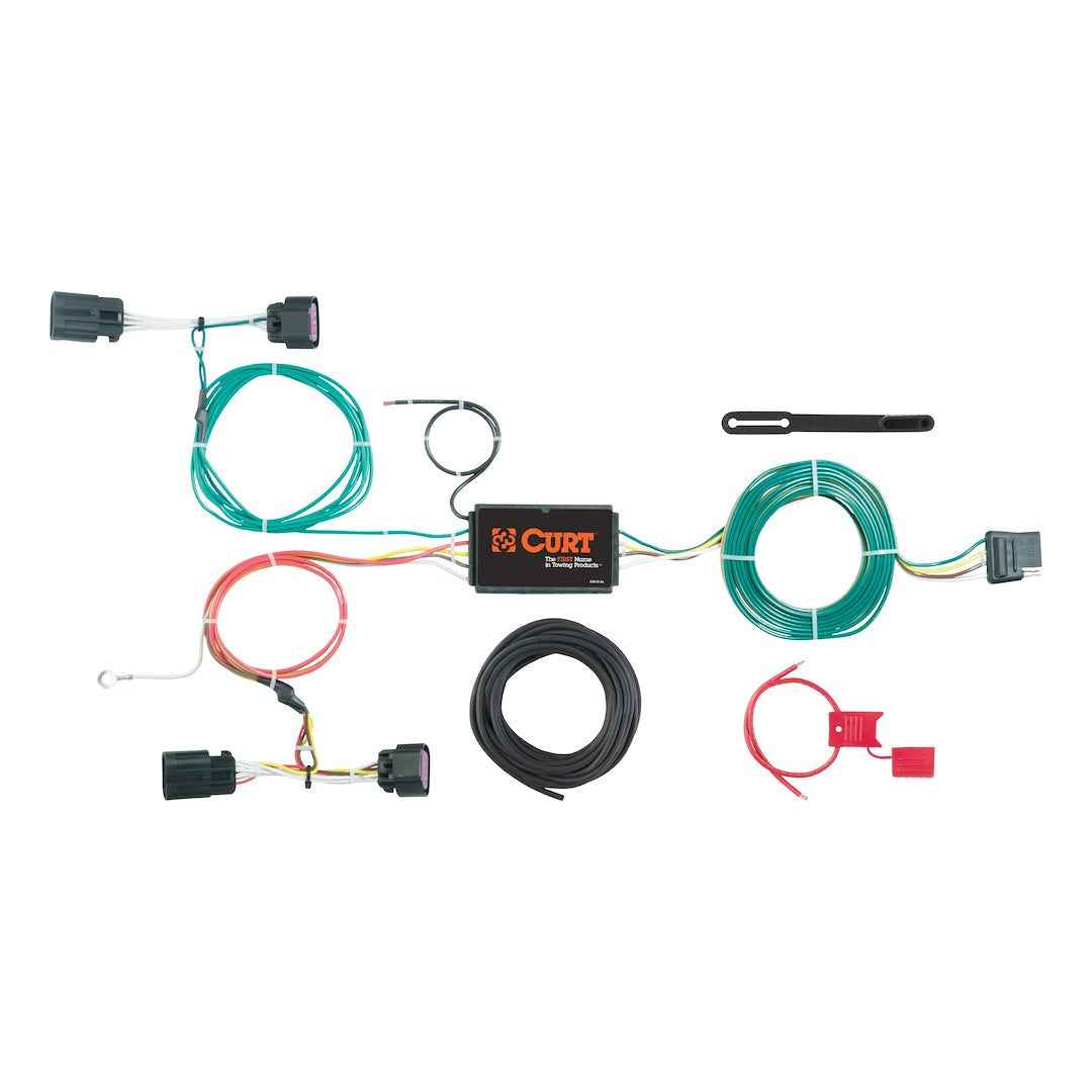 CURT 56270 Custom 4-Way Flat Wiring - Ram ProMaster City