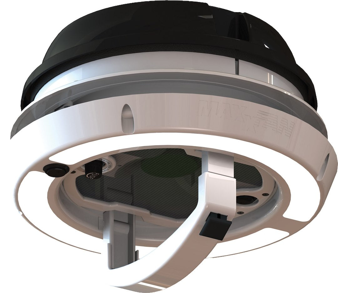 MaxxAir 00-03810B Manual-Lift Roof Vent Fan - Black
