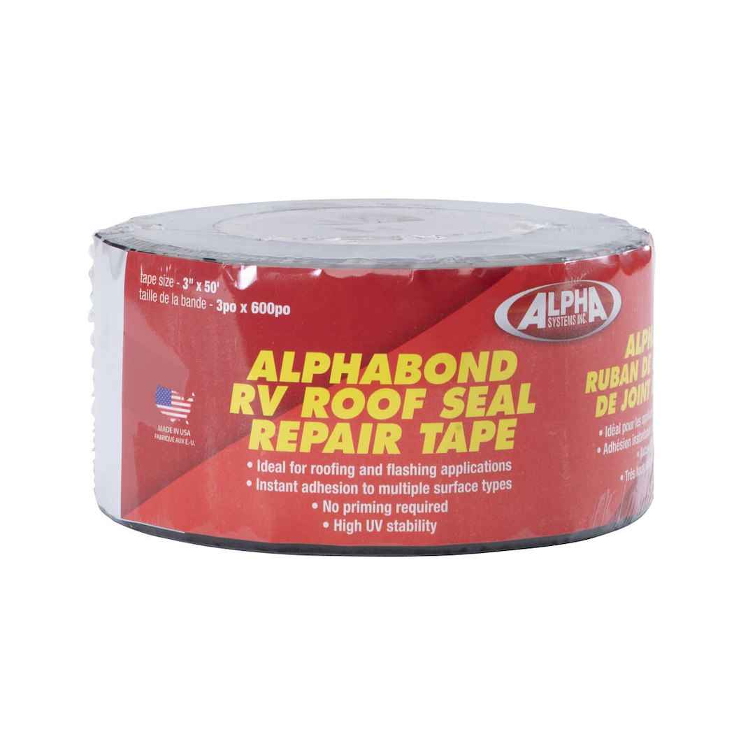Lippert 862406 TPO-Faced Roof Repair Tape - 3 in x 50 ft, Black