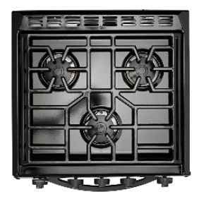 Suburban 3-Burner Cooktop - Black & Stainless with Clear Glass Cover - SCNB2S1QEC