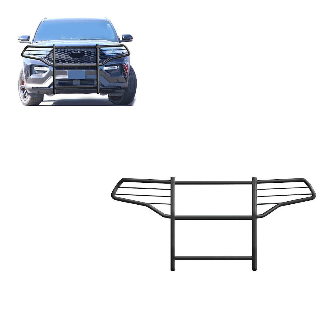 Black Horse Offroad Steel Grille Guard 17FJ31MA - image 2