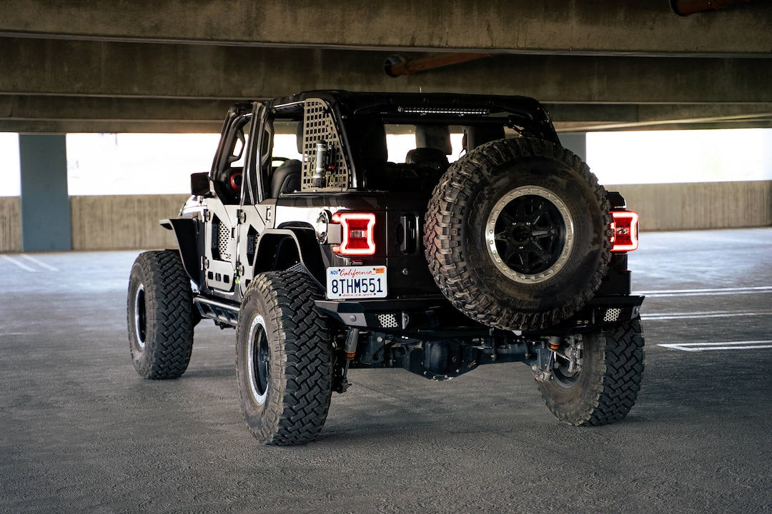 DV8 Offroad FDJL-07 Slim Wrangler JL Fender Flares