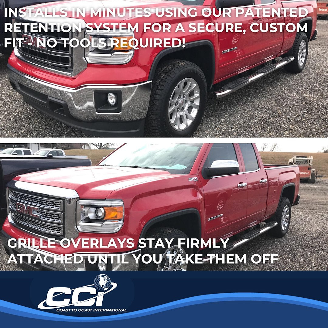 Coast To Coast GI123 Grille Insert for GMC Sierra 1500 2014–2015