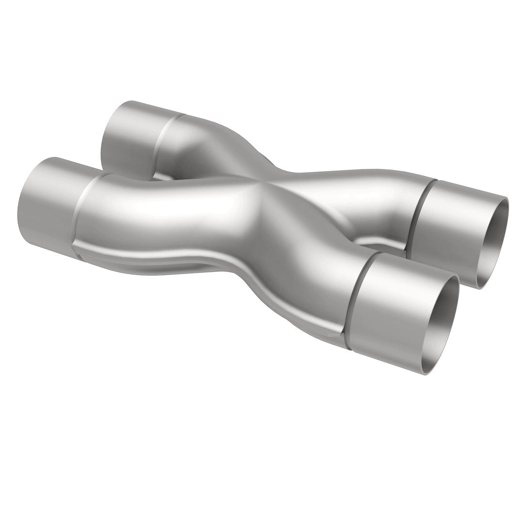 MagnaFlow 10792 Stainless Steel X Exhaust Crossover Pipe