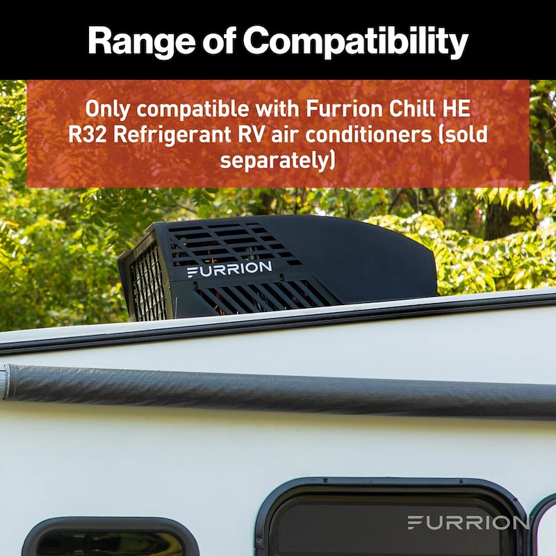 Furrion Chill Single Zone RV Wall Thermostat Heat & Cool FACW10ESSA2-BL-AM