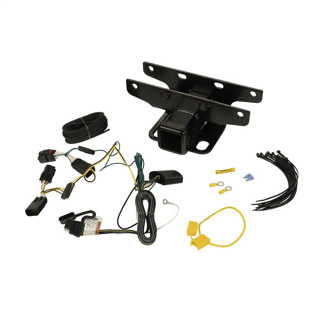 Rugged Ridge 11580.57 Class II Rear Hitch Kit with Wiring