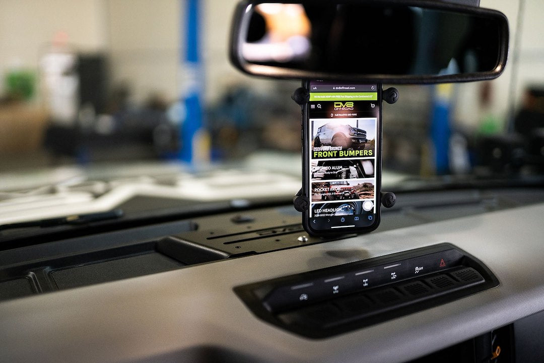 DV8 Offroad DMBR-01 Dashboard Device Mount Plate