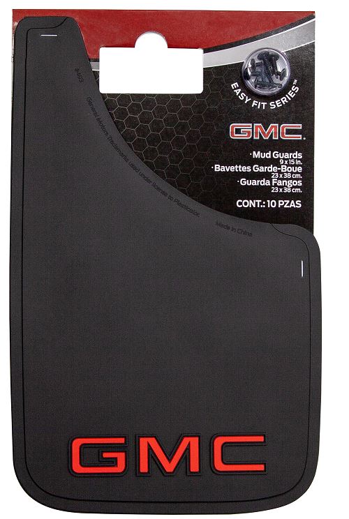Plasticolor 000493R01 Easy-Fit GMC Mud Flaps, Set of 2