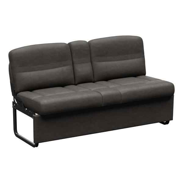 Thomas Payne Jackknife Sleeper Sofa with Console 62" McCoy Brown 2024044392