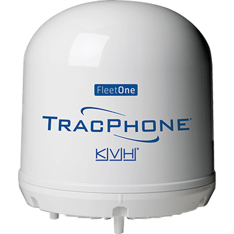 KVH 01-0398 TracPhone Fleet One Marine Satellite Telephone System