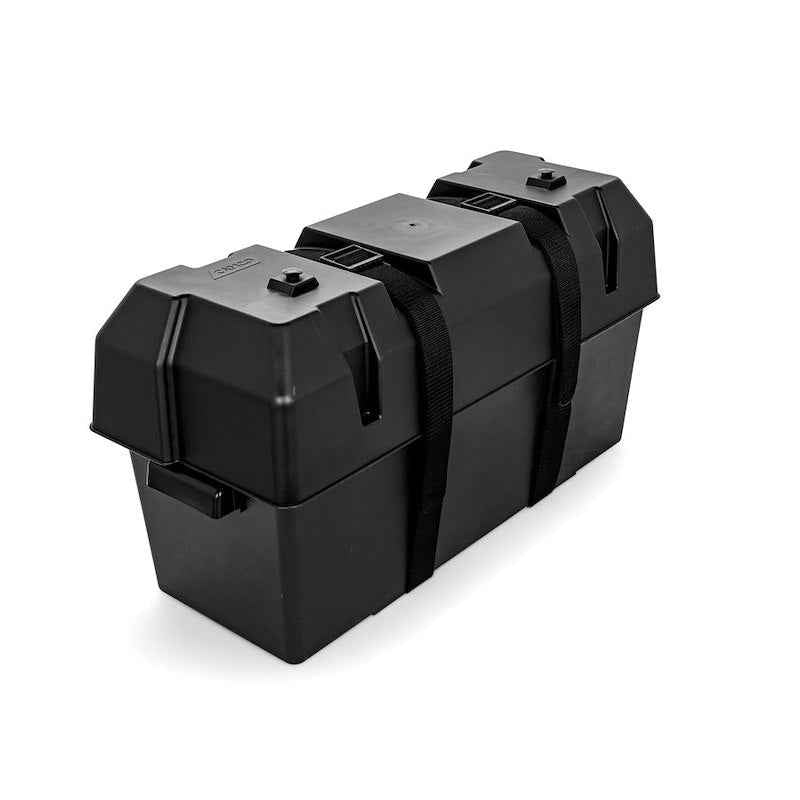 Dual Battery Box For GC2 Or Group 24 Batteries Polypropylene – Camco 55374