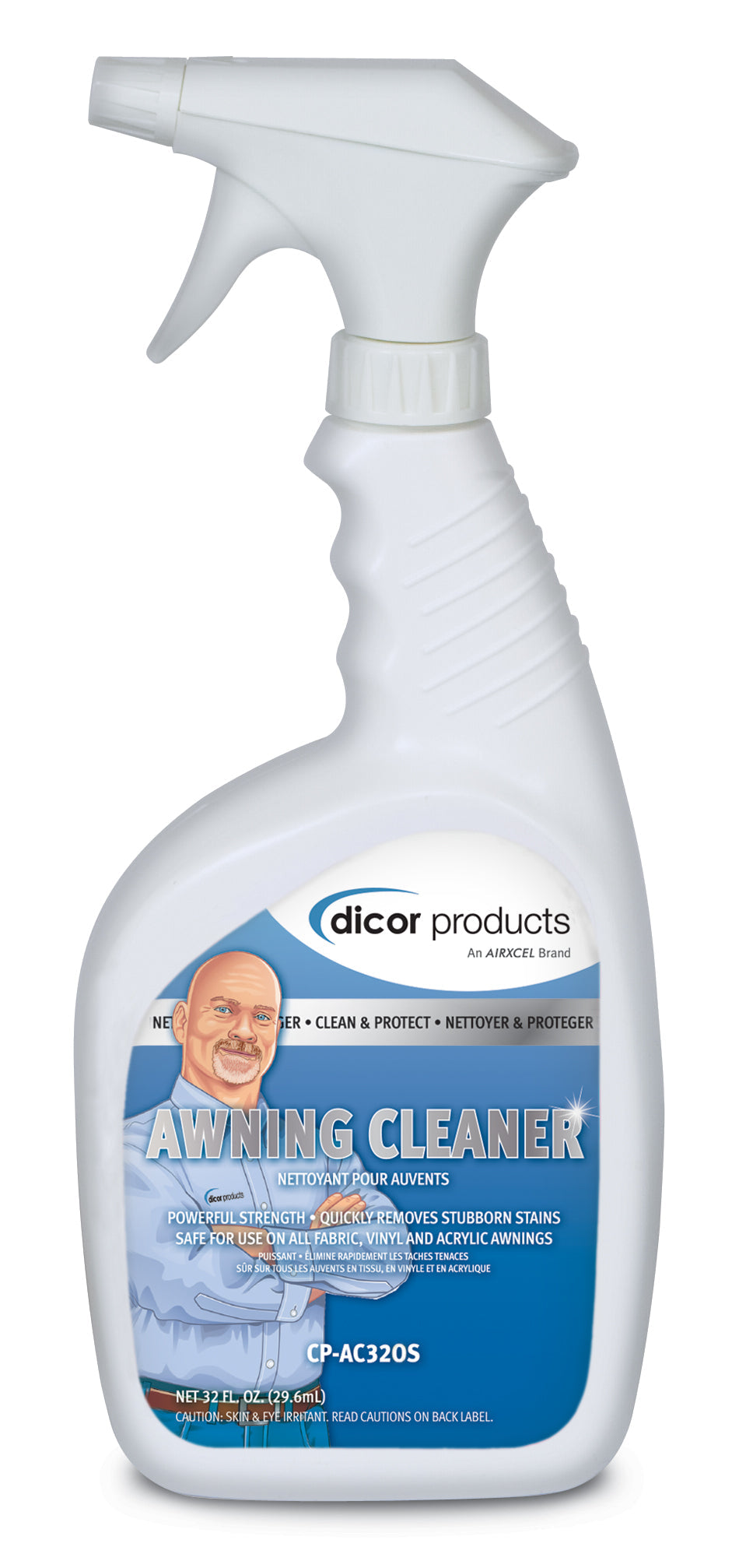 Dicor Corp. Awning Cleaner (Cpac320s) – Unit Size: 32 Ounce