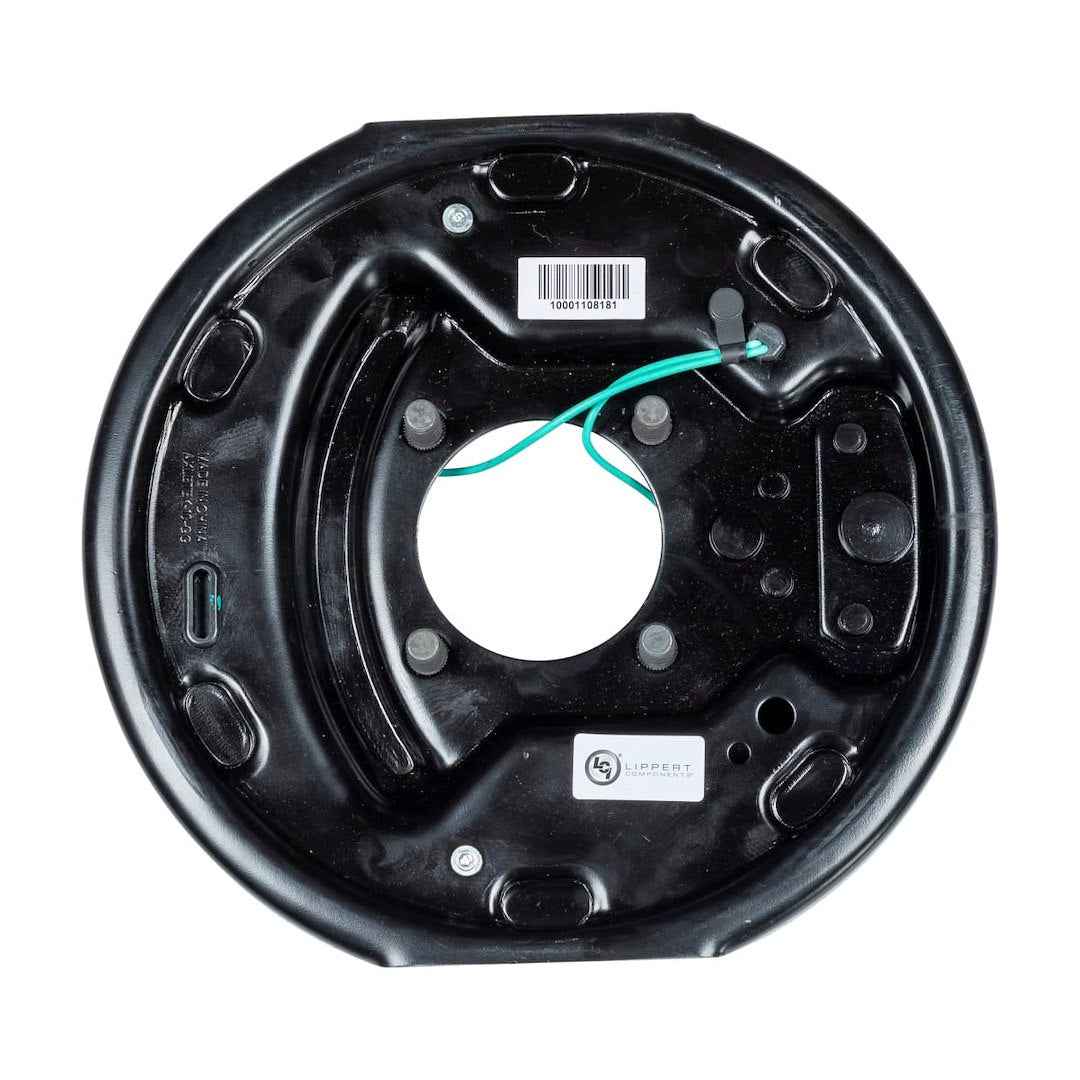 Lippert 297956 Left Electric Trailer Brake - 10 in x 2-1/4 in