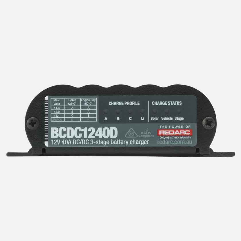 Redarc BCDC1240D 12V 40A DC-DC Battery Charger