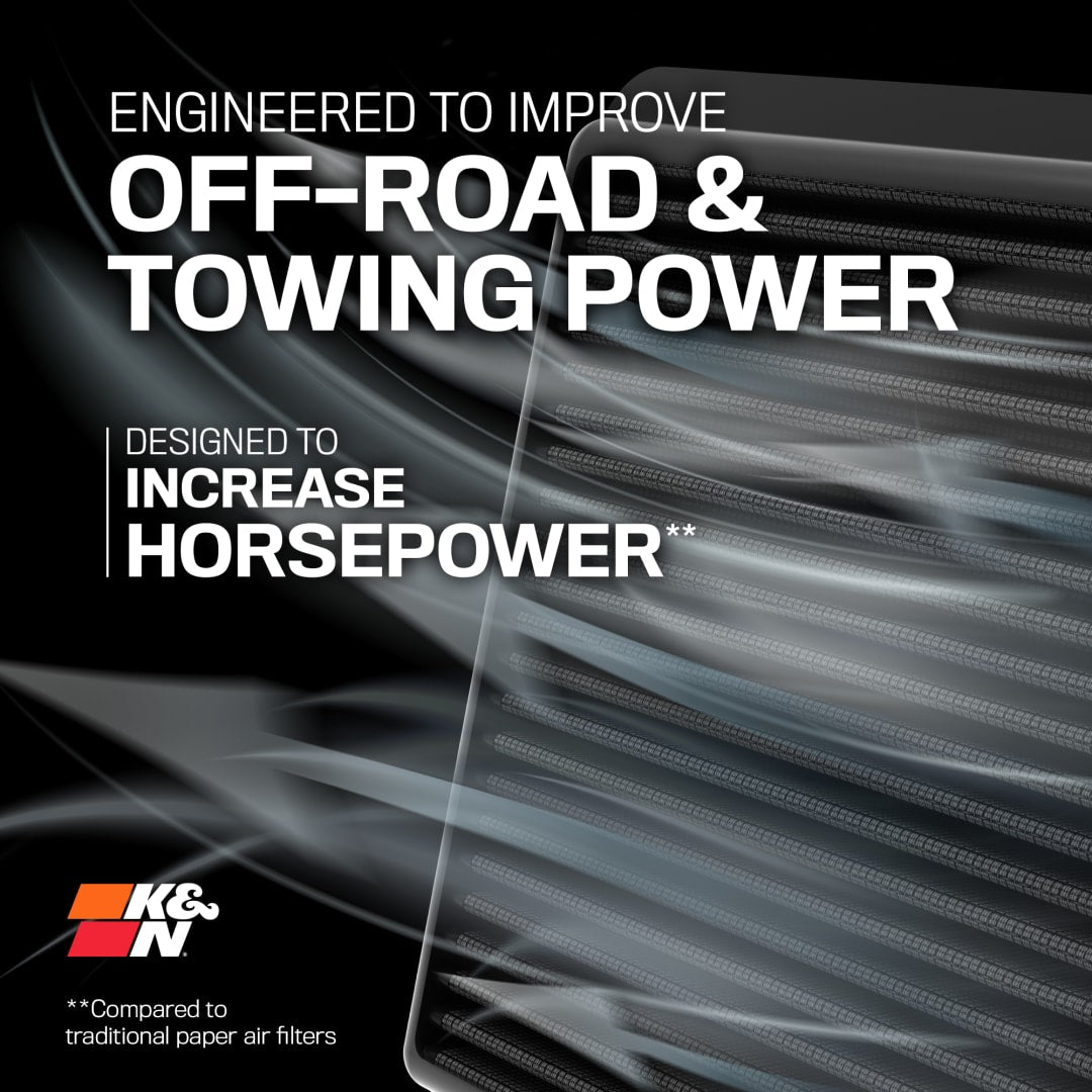 K&N 33-5005hbk Diesel Dryflow Air Filter
