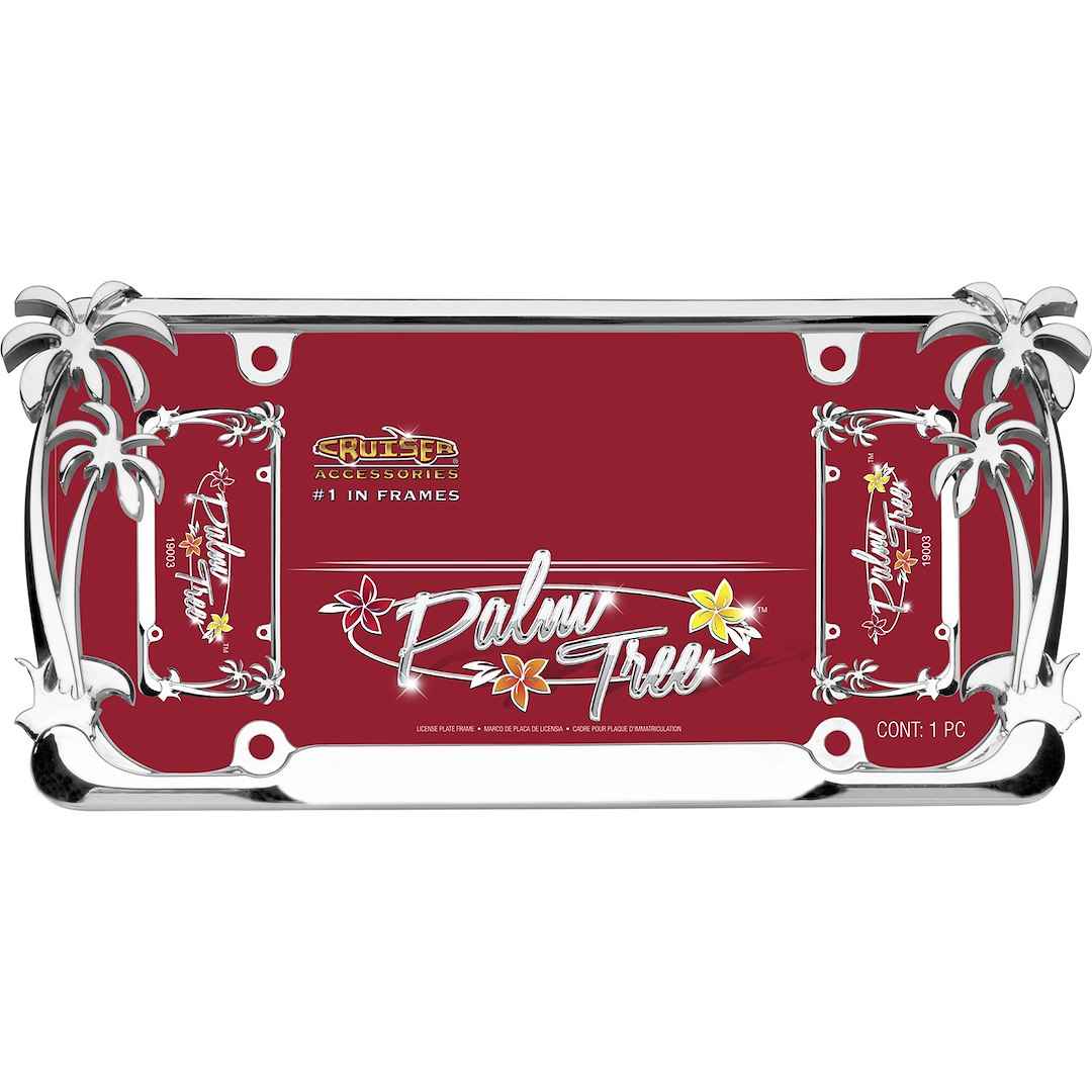 Cruiser 19003 License Plate Frame - Palm Tree, Automotive