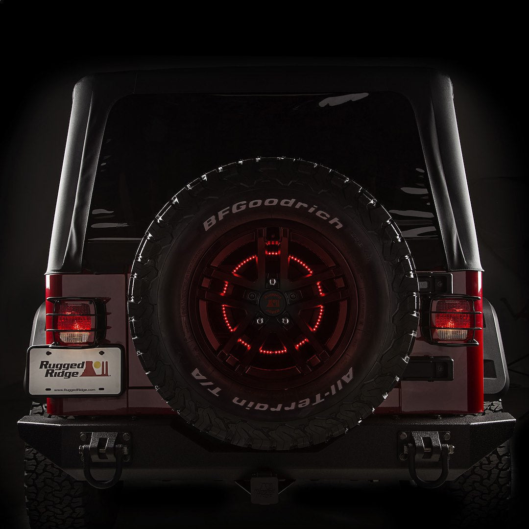Rugged Ridge 11585.04 LED Ring Spare Tire Brake Light