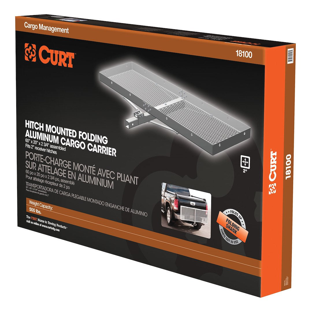 Curt 18100 Trailer Hitch Cargo Carrier - image 6