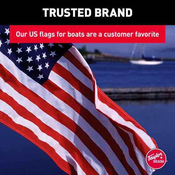 Taylor Made 8418 Sewn 50-Star Flag - 18 x 12 in