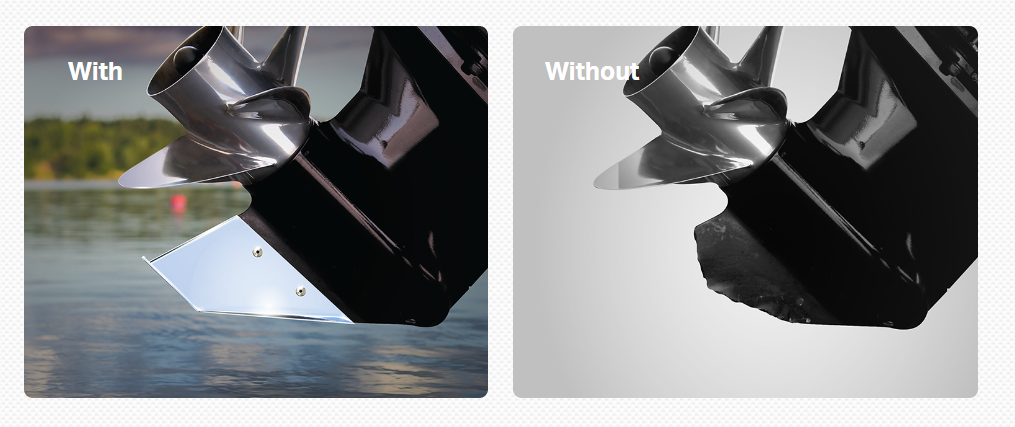 Keelguard 27081 SkegGuard for Selected Evinrude Models
