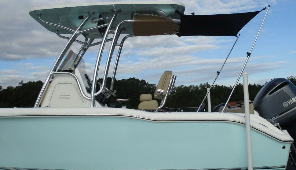 Carver TS6-BLK Boat T-Top Shade Extension - 6 ft