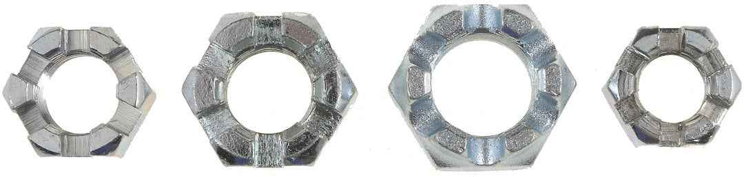 Dorman 13559 Slotted Hex Nuts, Four-Size Pack