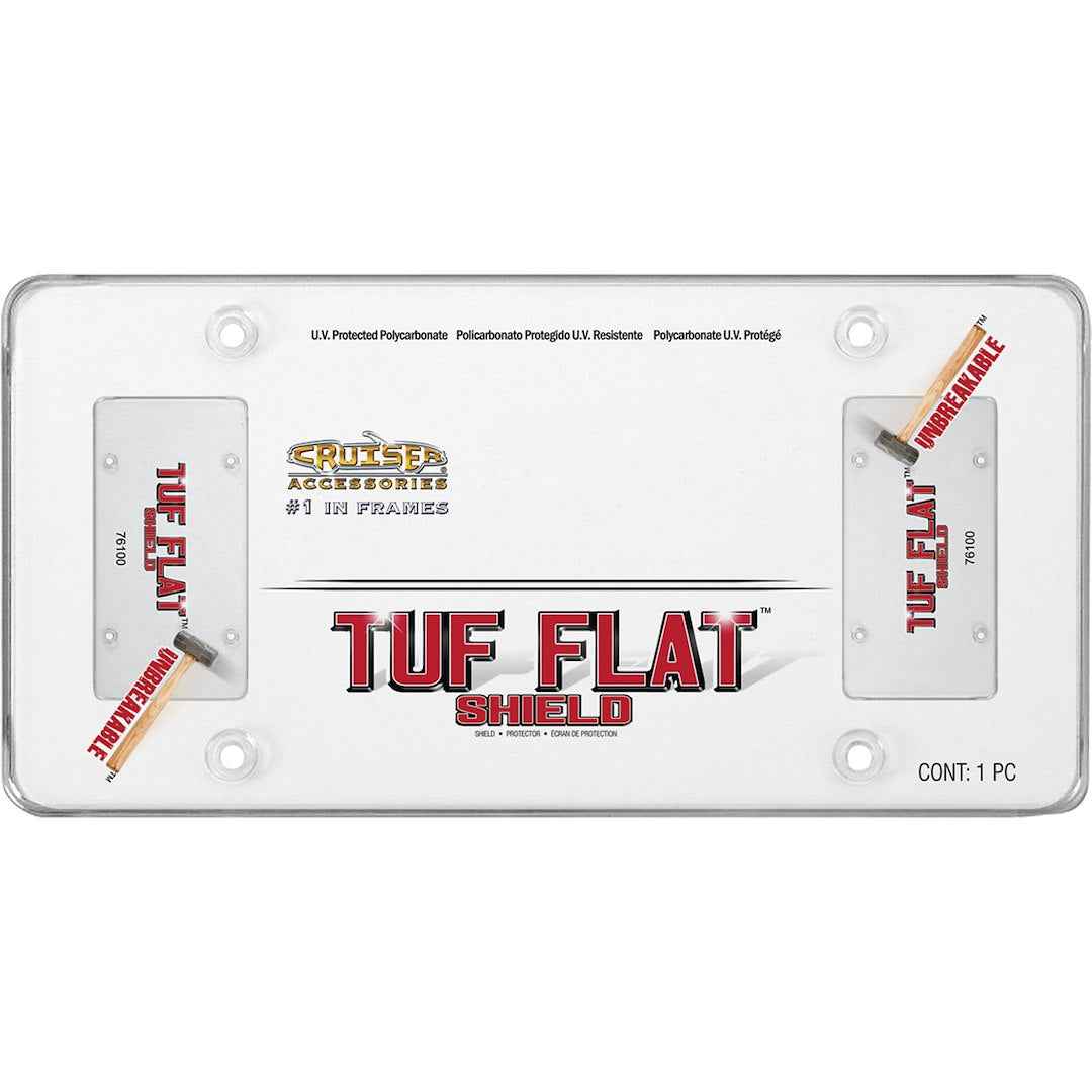 Cruiser License Plate Cover 76100 – Material: Polycarbonate