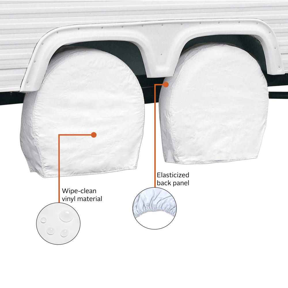 Classic Accessories 76230 Tire Cover - Pack Of 2