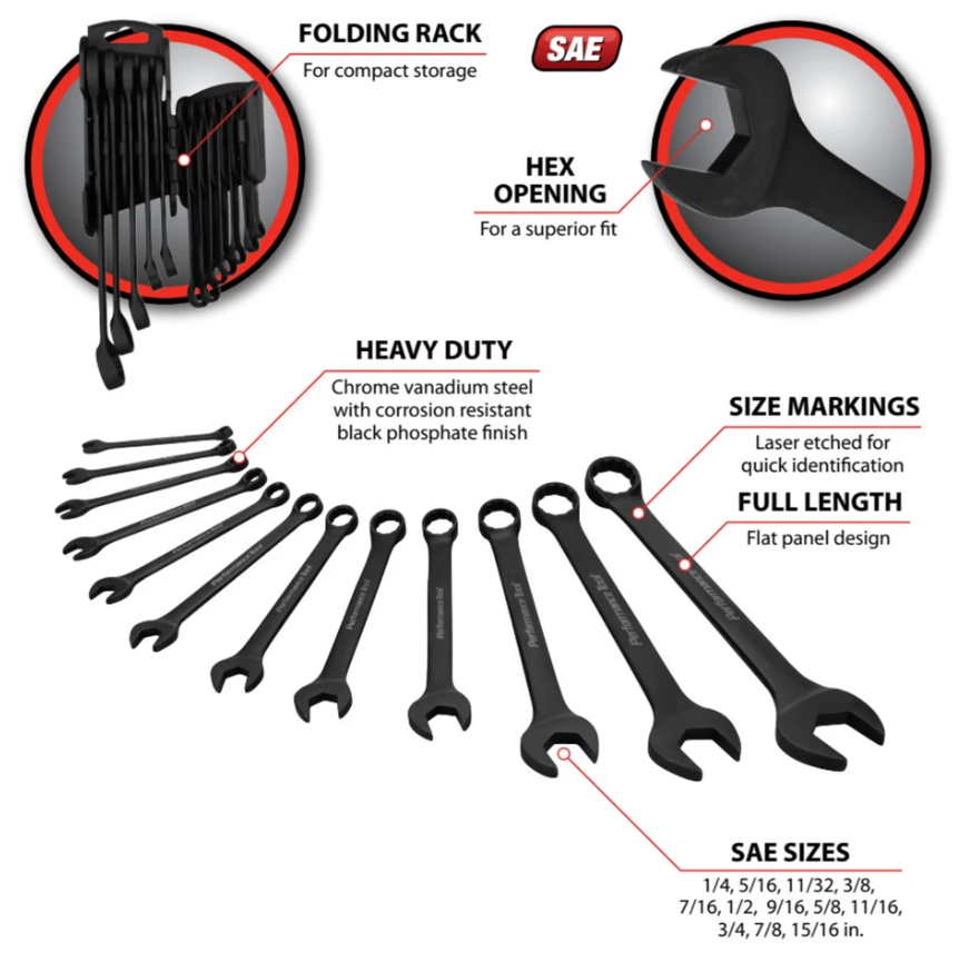 Performance Tool W1078 Wrench