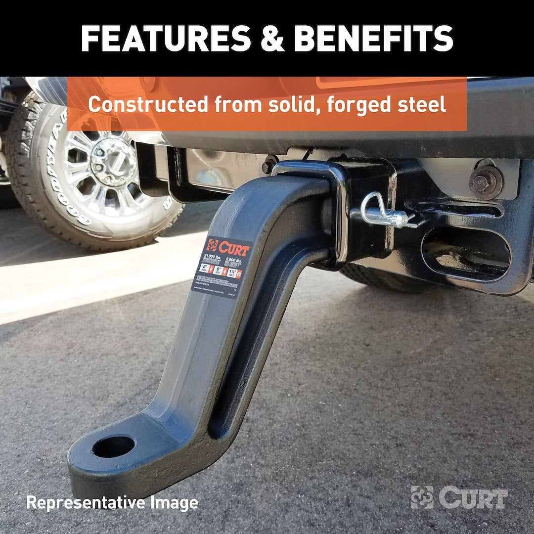 Curt 45430 Trailer Hitch Ball Mount - image 4