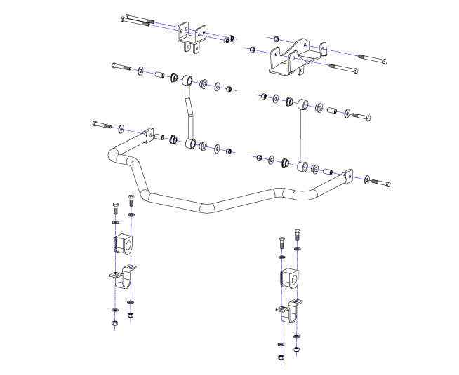 Roadmaster 1129-145 Stabilizer Bar for Ram 2500 2019–2024