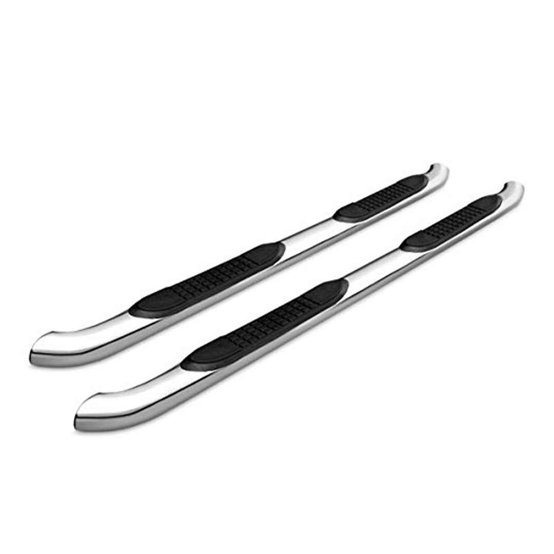 Black Horse Offroad 9B080203SS 3-Inch Polished Side Steps