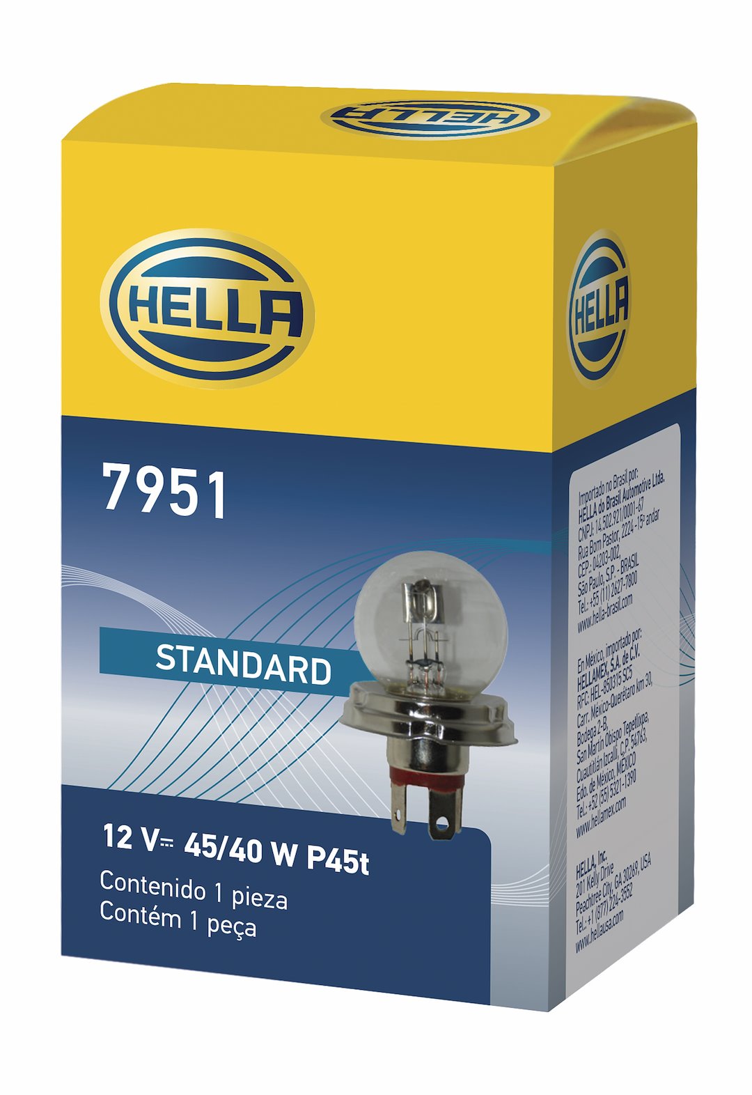 Hella 7951 12V 45/40W Multipurpose Bulb