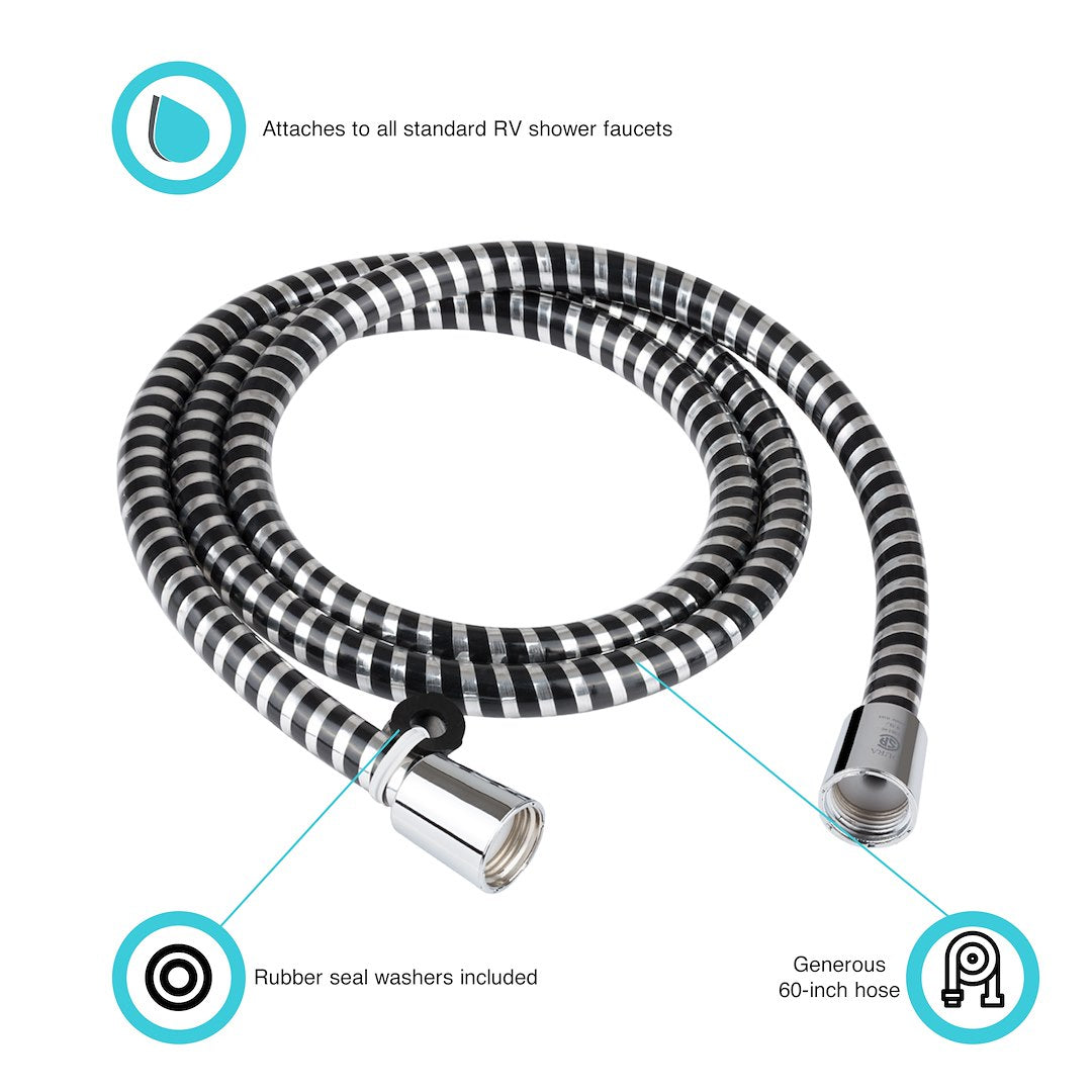 Dura Faucet Shower Head Hose (Dfsa230cp) – Length: 60 Inch