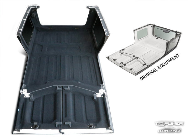 Coverking SPC683 Topliner Black Polycarpet Headliner - image 1