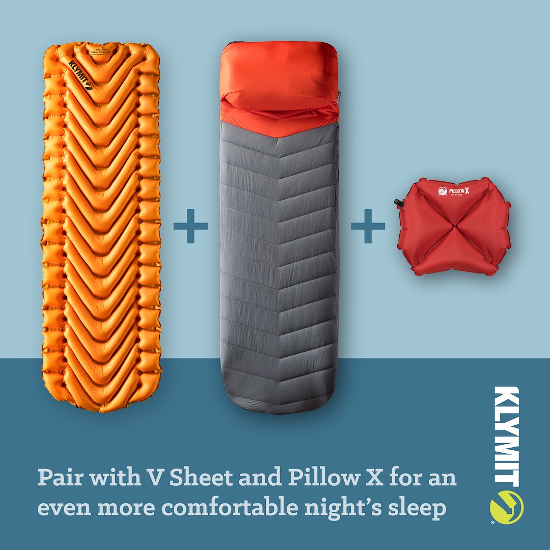 Klymit 06i2or03c Static Sleeping Pad