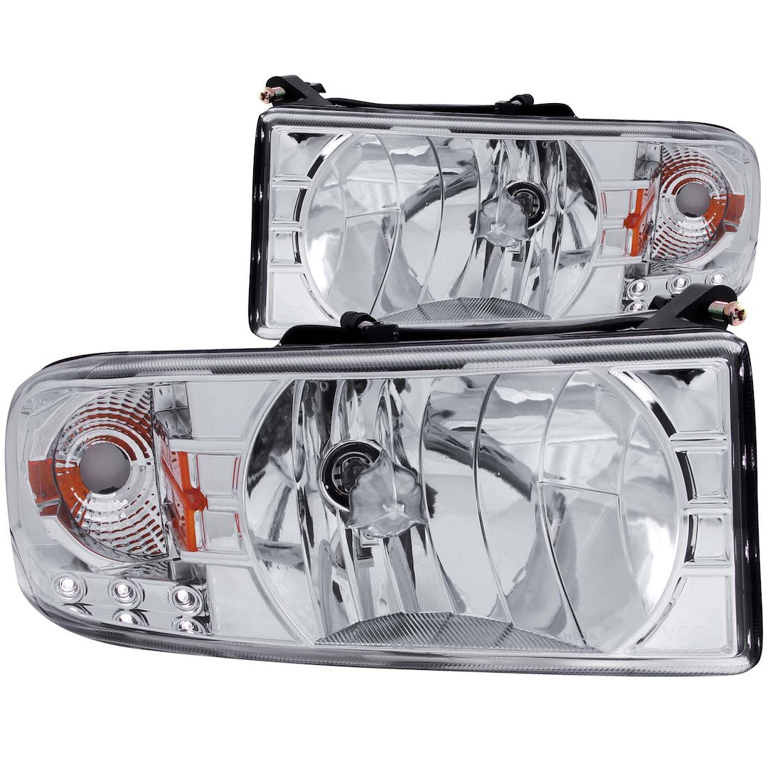 ANZO USA Crystal Reflector Beam Halogen Sealed Beam Headlight Assembly 111206 - image 1