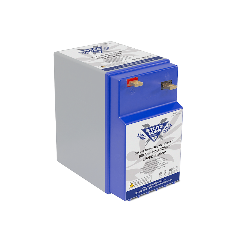 Battle Born Lithium Deep Cycle Battery BBGC2 Group GC2 12V 100Ah RV Marine
