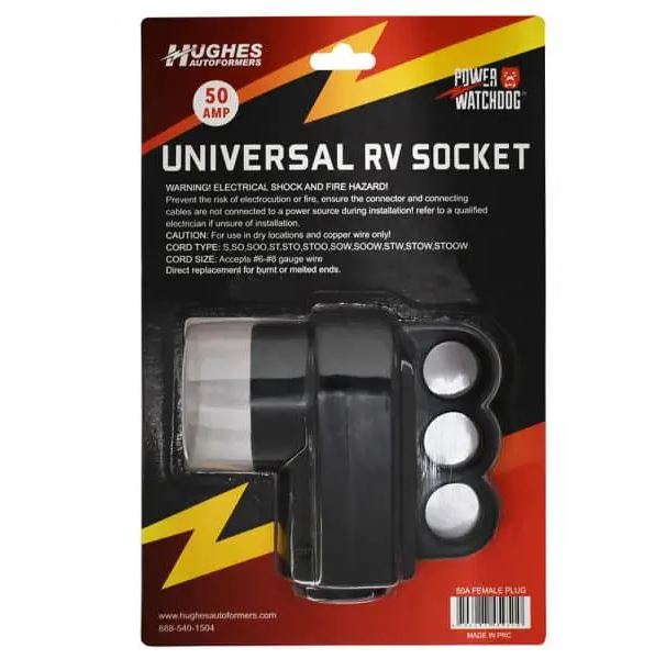 Hughes Auto 50asocket Power Cord Plug End - image 4