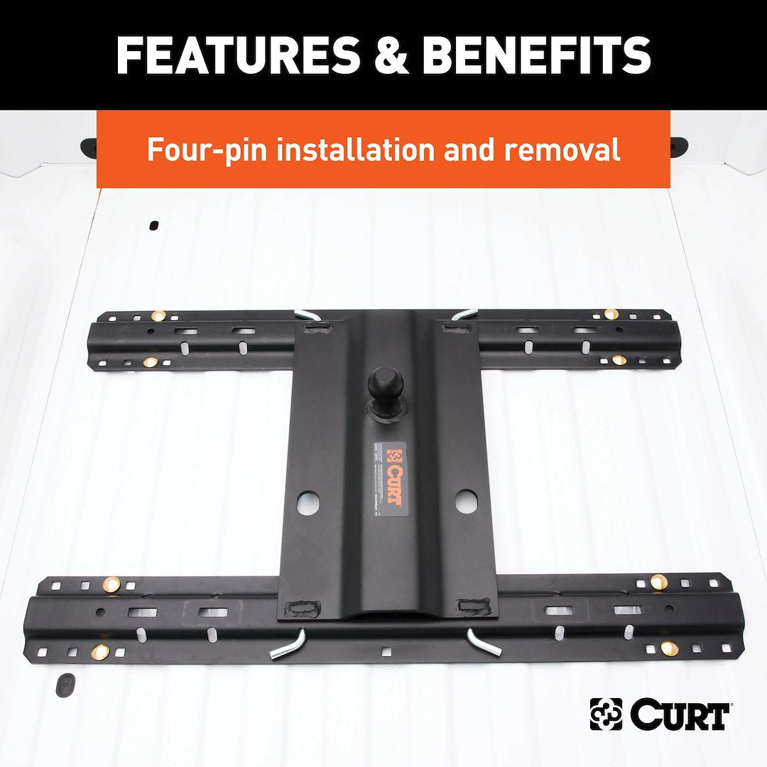 Curt 16055 Fifth Wheel Trailer Hitch Conversion Kit - image 6