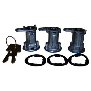 Crown Automotive 8122874K3 Lock Cylinders and Keys, Set of 3 - image 3