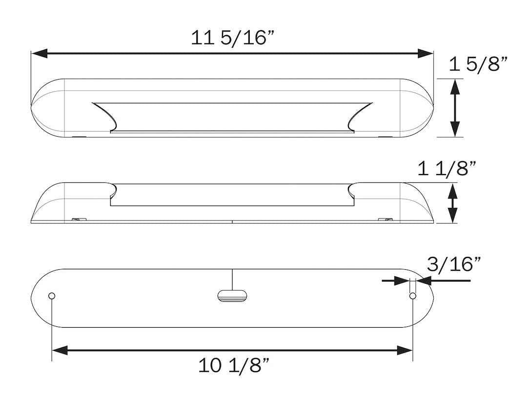 OPTRONICS L70CBAWNFS Awning Light