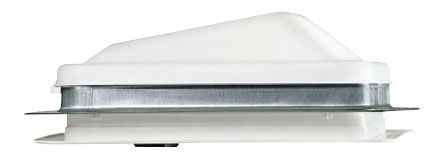 Ventline Manual Roof Vent – 14-1/4" x 14-1/4", White Lid, Screen Included