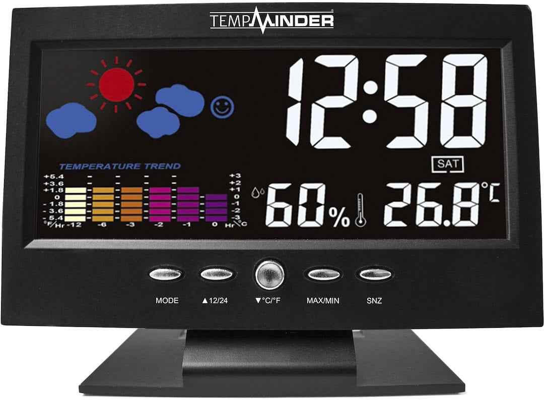 Minder Research TM22242VP Weather Station - Black