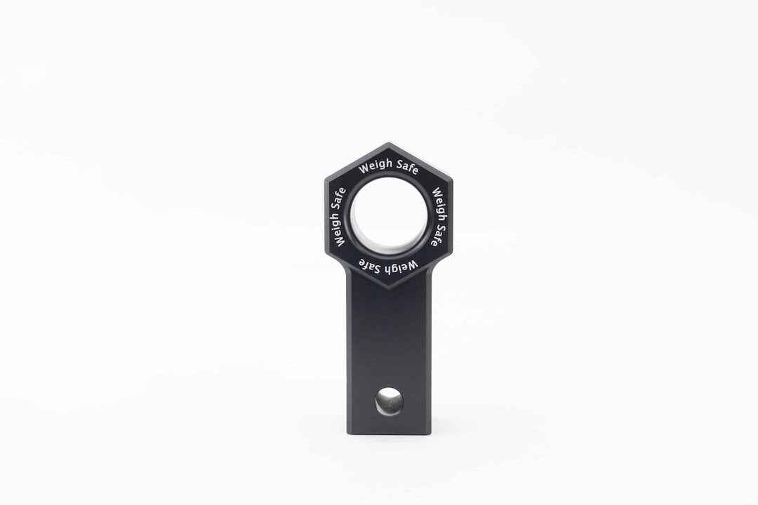 Weigh Safe WS-SS-CER-BLA Soft-Shackle Hitch Ring - 2 in, Black