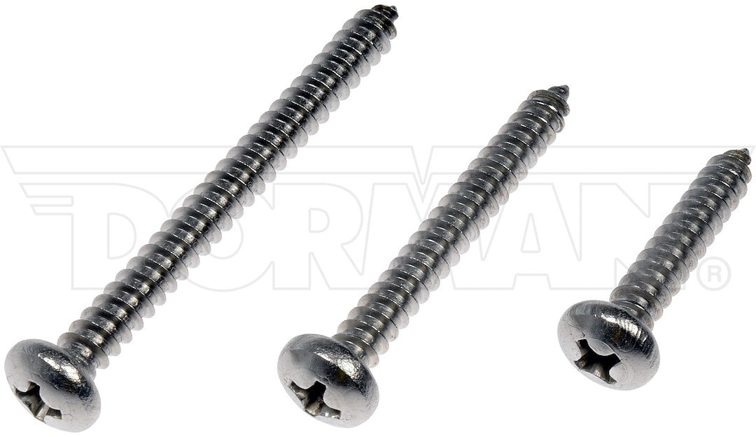 Dorman 784-155d #10 Pan-Head Screw Assortment, 12 Pieces - image 1