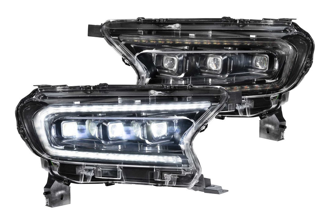Morimoto LF437 XB LED Headlights for Ford Ranger 19–21, Pair