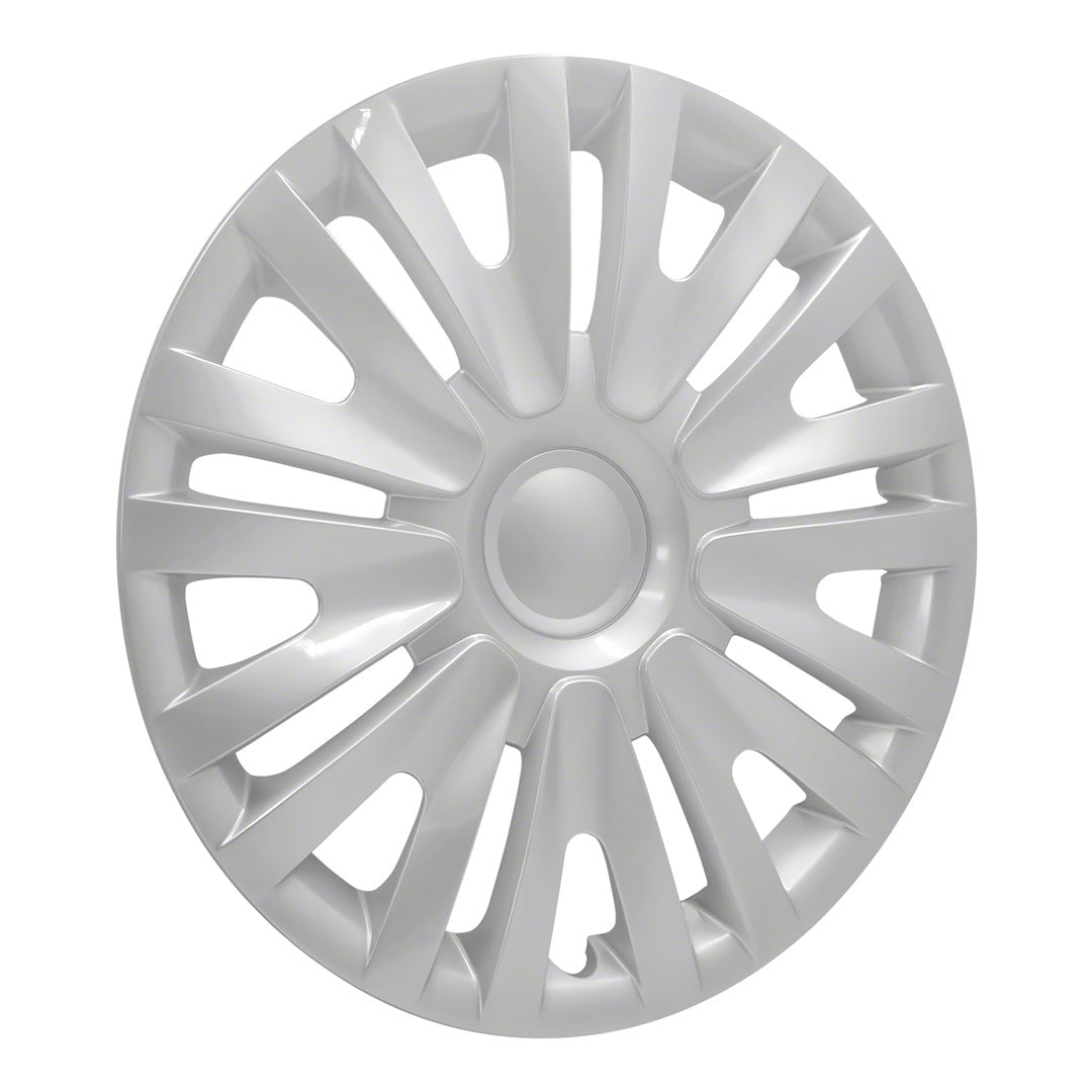 Coast To Coast 50715S Golf Silver V-Spoke Wheel Covers - image 2