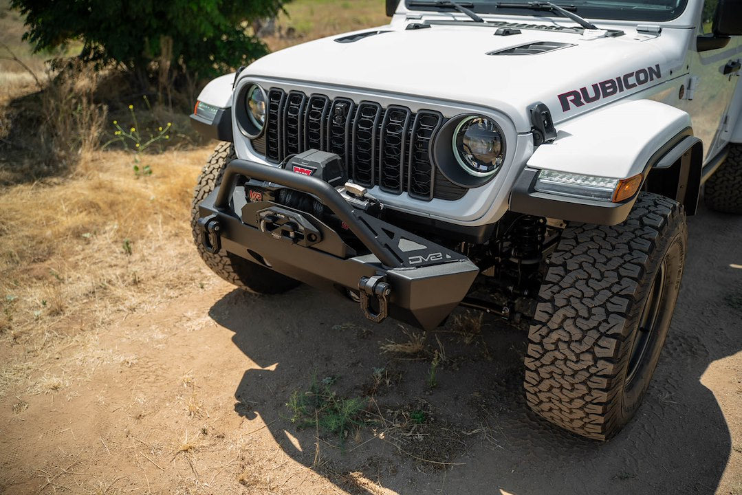 DV8 Offroad FBJL-05 Modular Steel Jeep Bumper