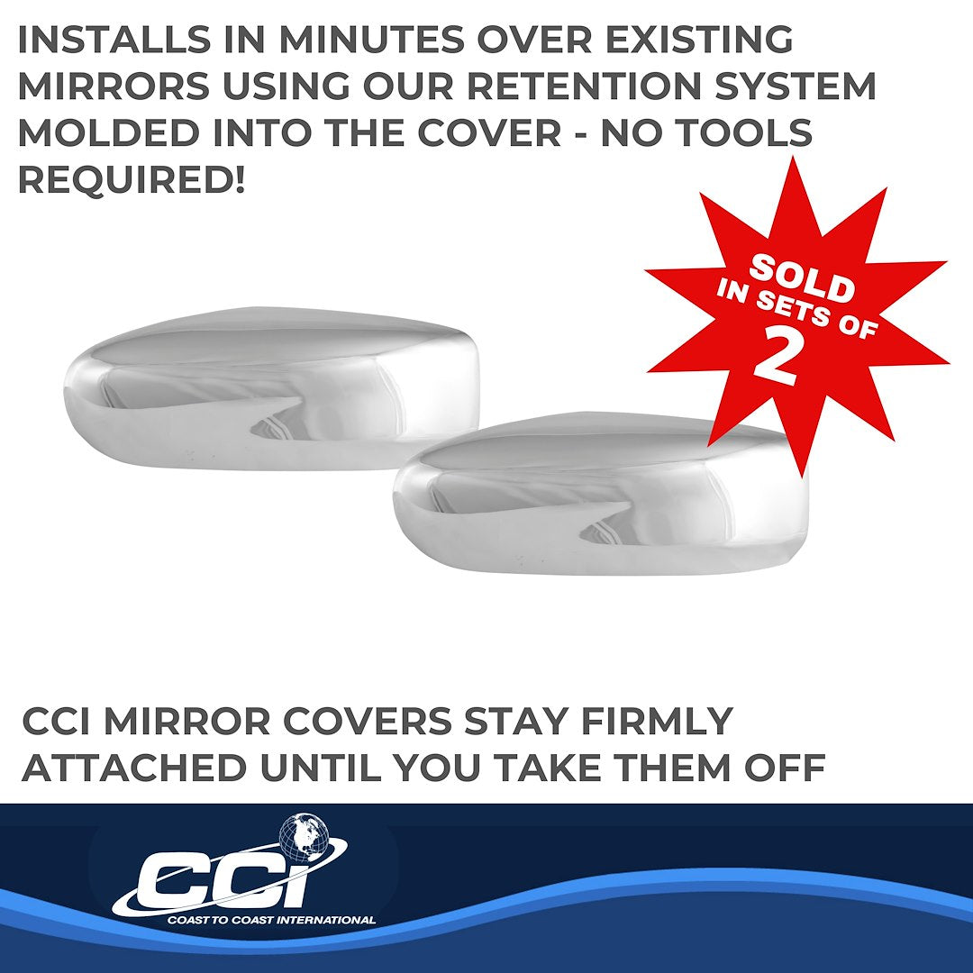 Coast To Coast MC67493 Altima Chrome Full Mirror Covers - image 3